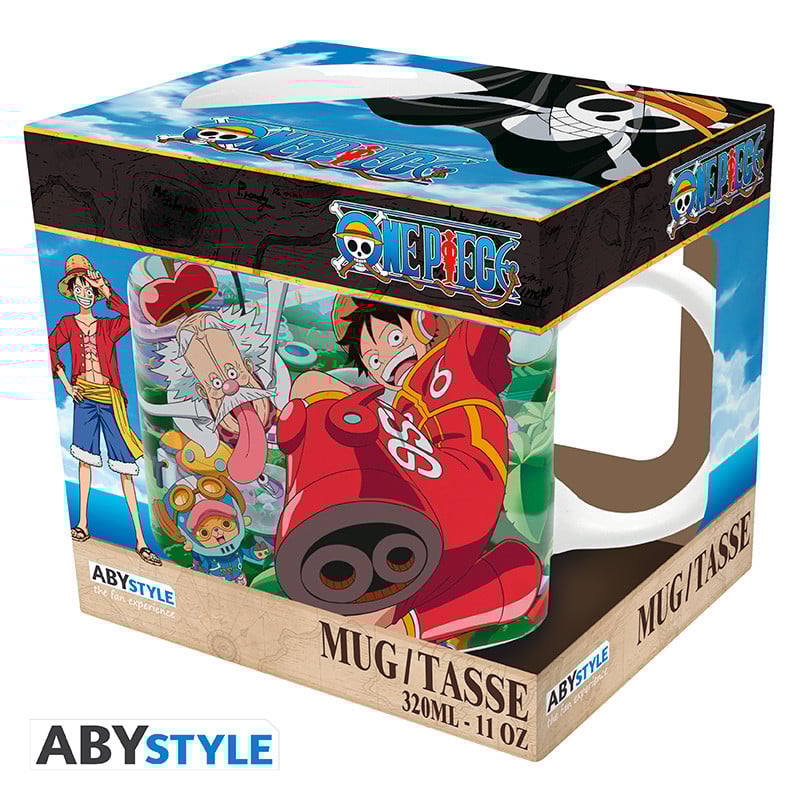 ONE PIECE - Mug 320ml - Luffy & Vegapunk
