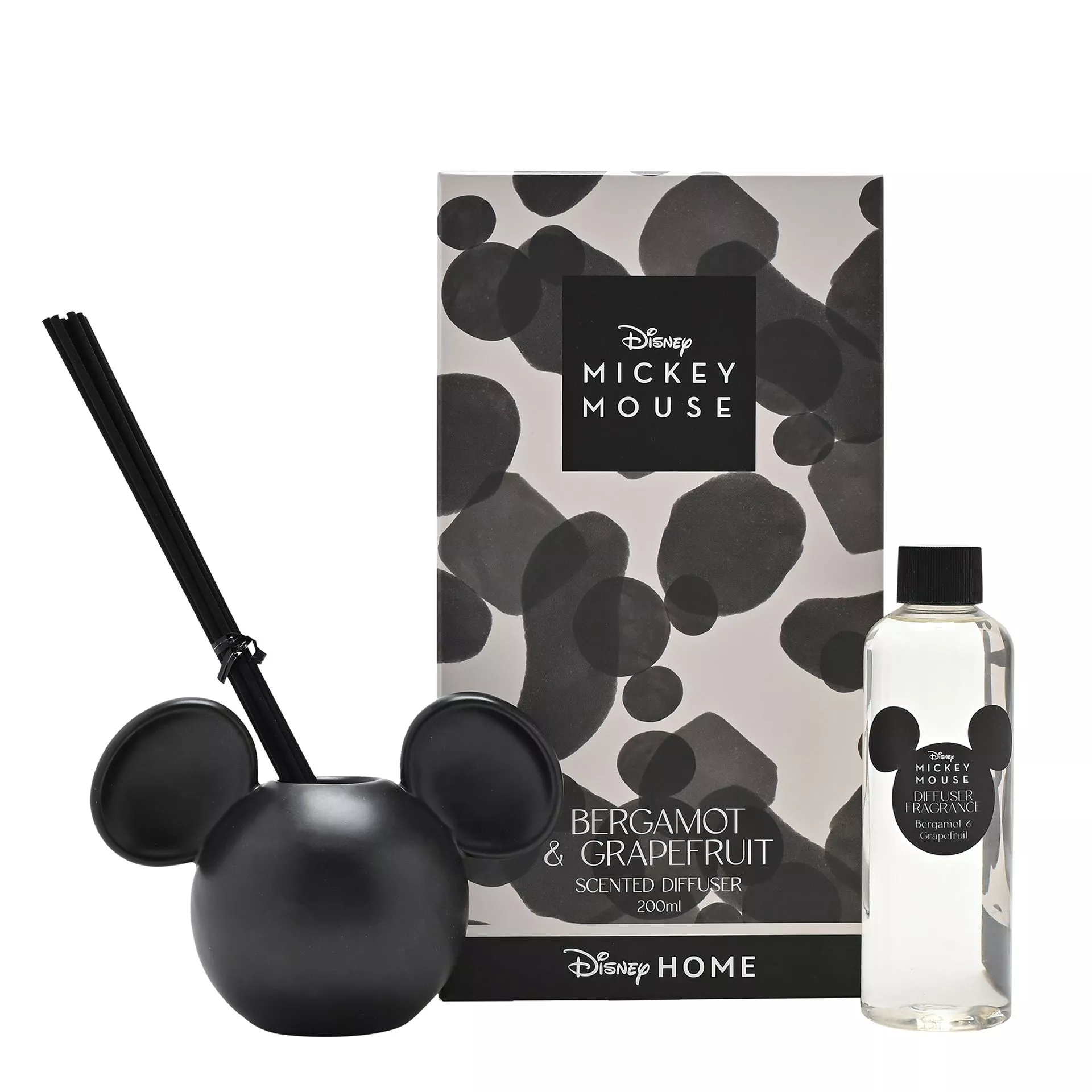 MICKEY - Black - Diffuser - Bergamot & Grapefruit
