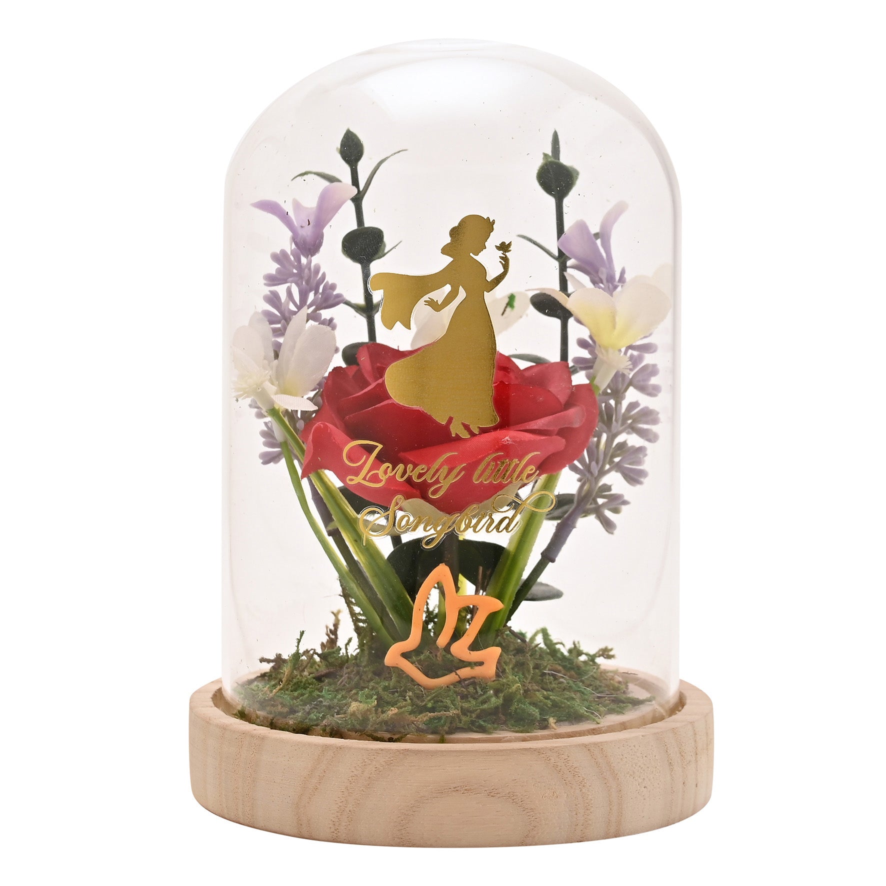 DISNEY PRINCESS - Snow White - Floral Cloche with a Neon Light