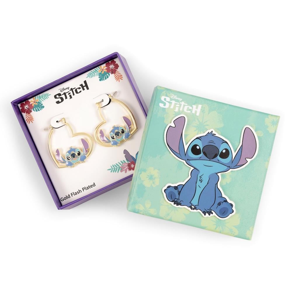 STITCH - 1 Pair of Haert Huggie Earrings