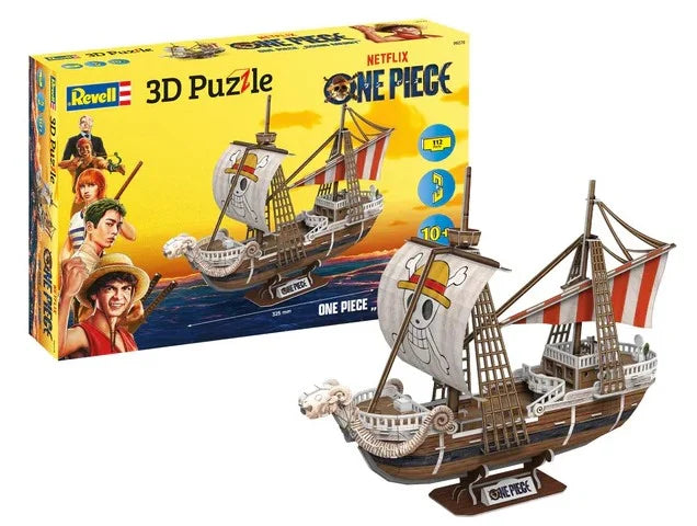 ONE PIECE NETFLIX - Going Merry - 3D Puzzle 112pcs