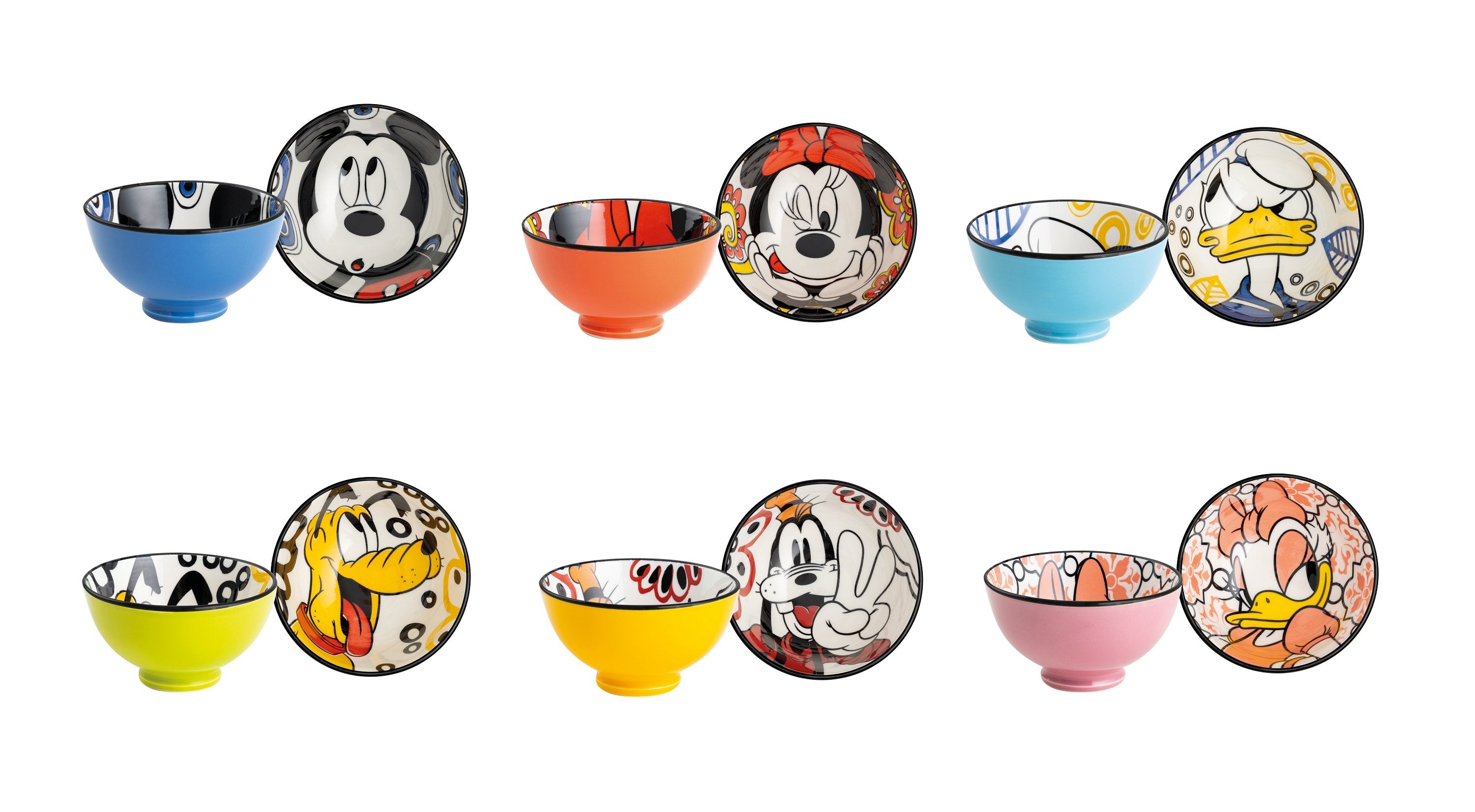 DISNEY - Forever & Ever - Set of 6 Bowls 300ml
