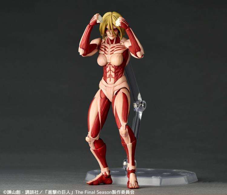 ATTACK ON TITAN - Female Titan - Figurine Revoltech A.Y. 16cm
