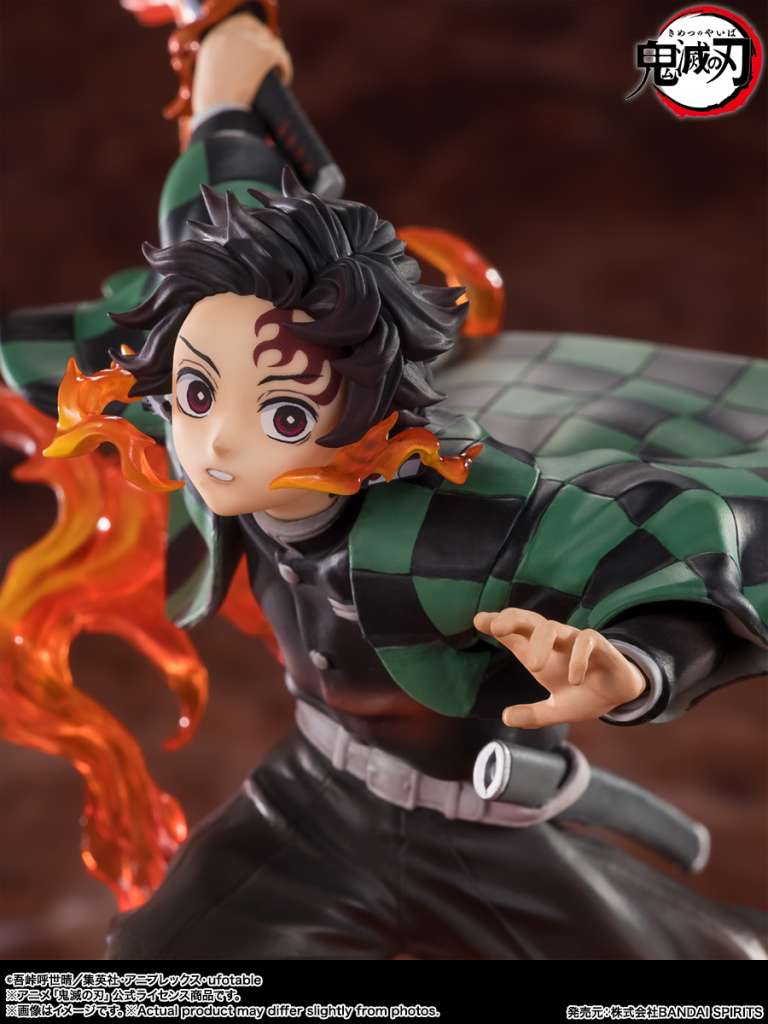 DEMON SLAYER - Tanjiro "Rengoku Sword" - Statue FiguartsZERO 19cm
