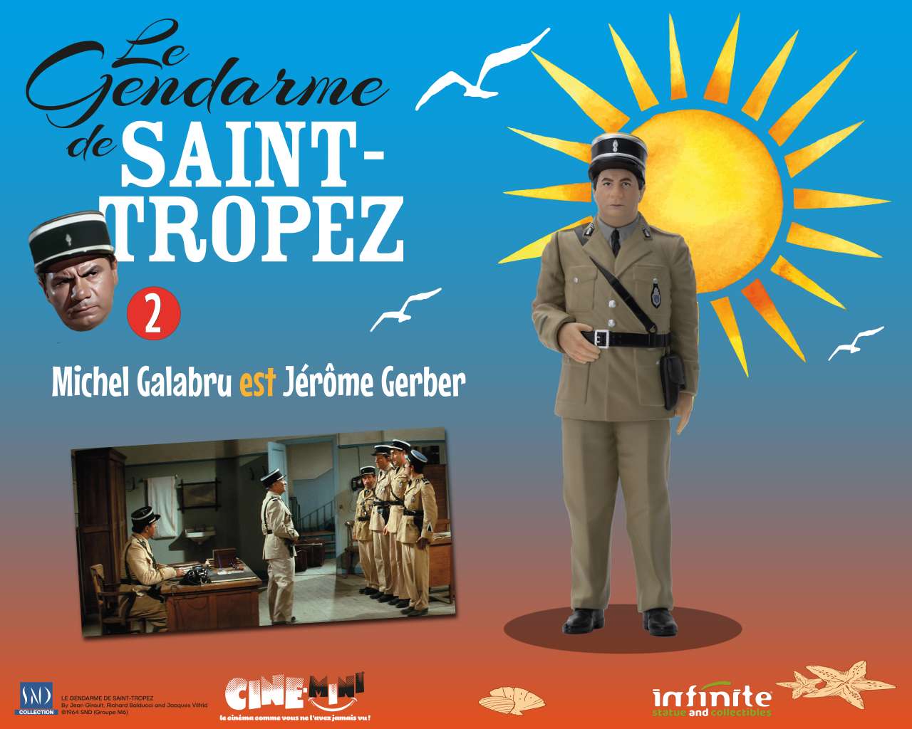 THE TROOPS OF ST. TROPEZ - Jérôme Gerber - Figure 10cm