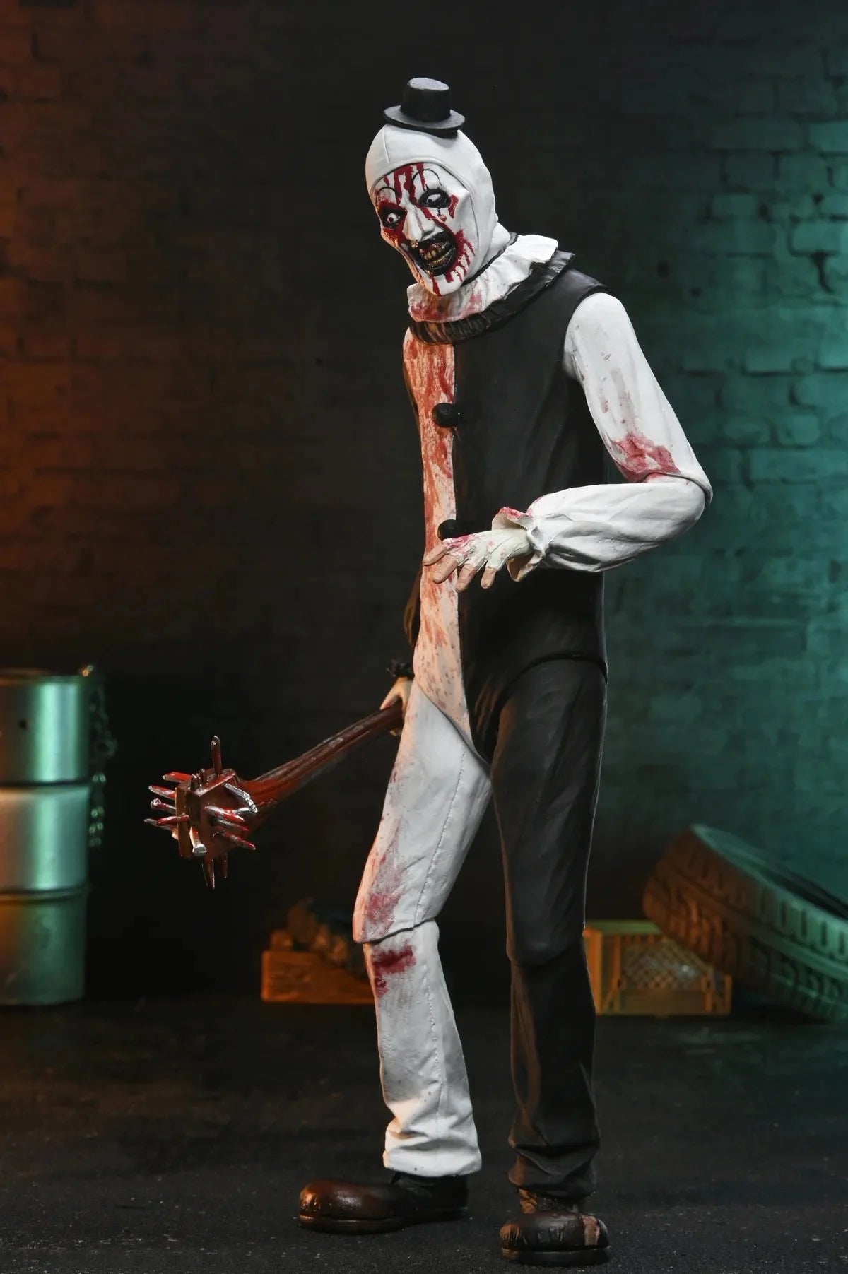 TERRIFIER 2 - Art The Clown "Blood Splattered" - Ultimate Figure 17cm