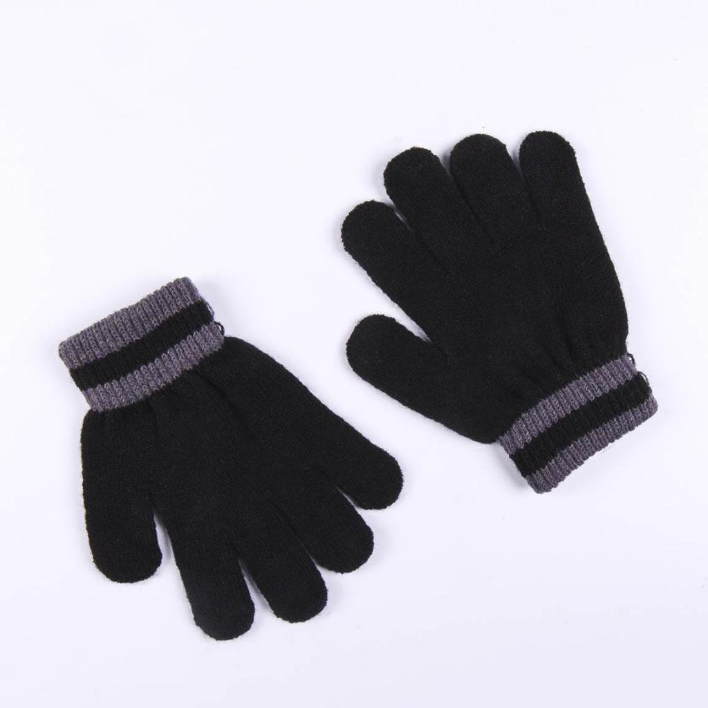 AVENGERS - Set Pompon Beanie + Gloves + Neckwarmer- 3Pc Kids