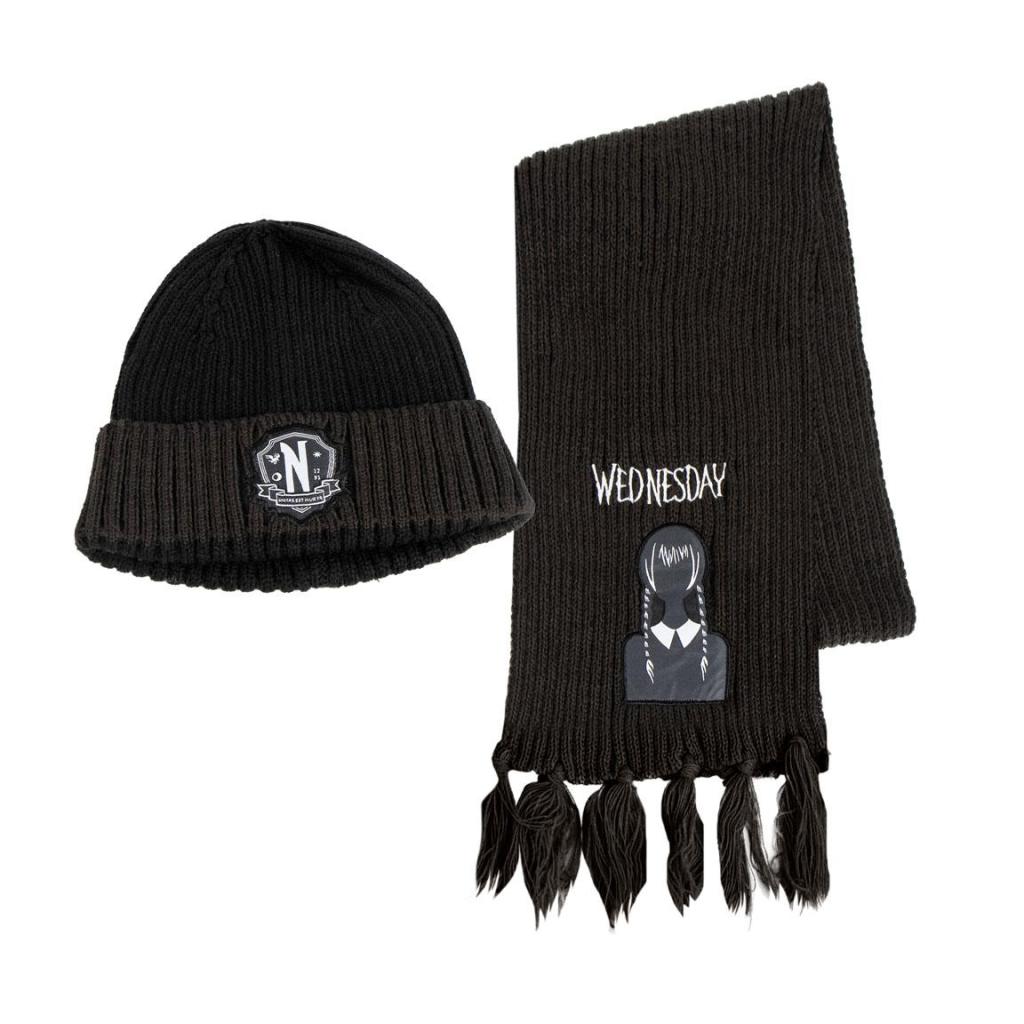 WEDNESDAY - Set Beanie + Scarf - 2 pc
