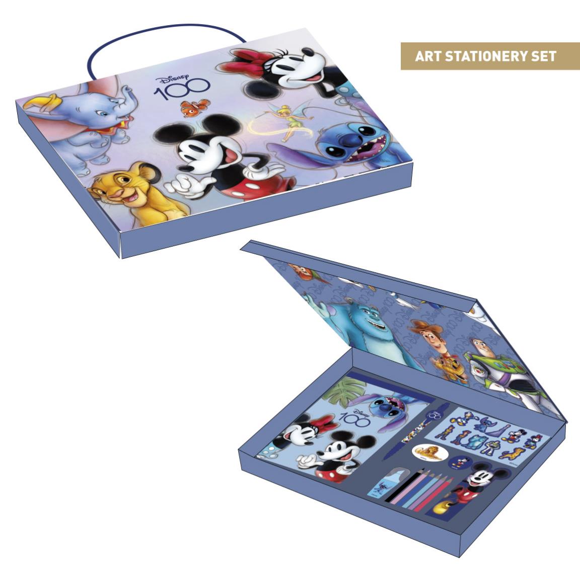 DISNEY 100 YEARS - Stationery Box - 12 pc.