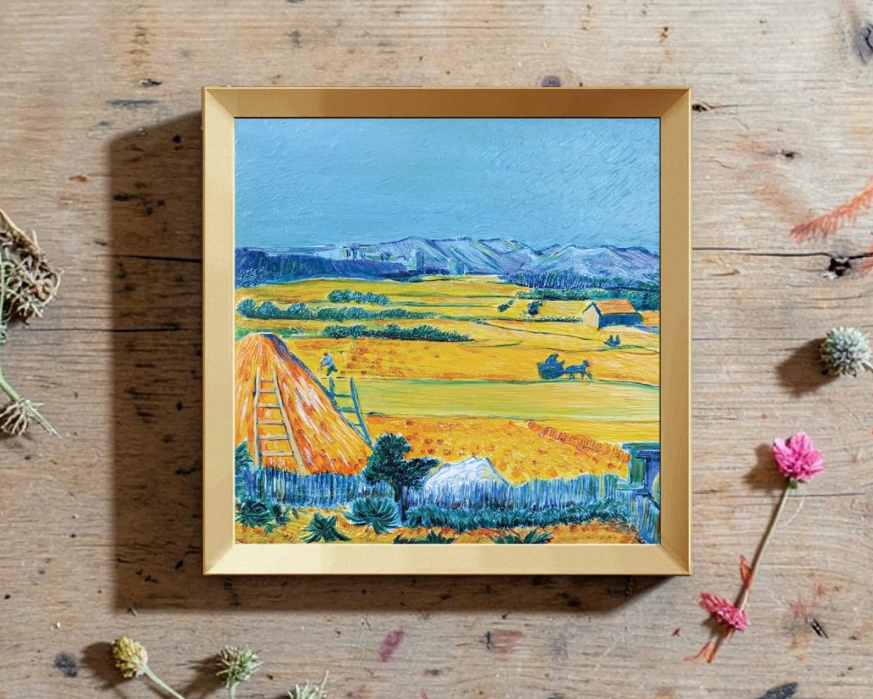 Resin DIY 3D Painting - The Harvest - 34x34cm