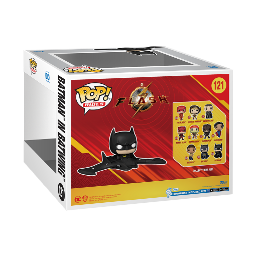 FLASH MOVIE - POP Ride Super DLX N° 121 - Batman dans la Batwing