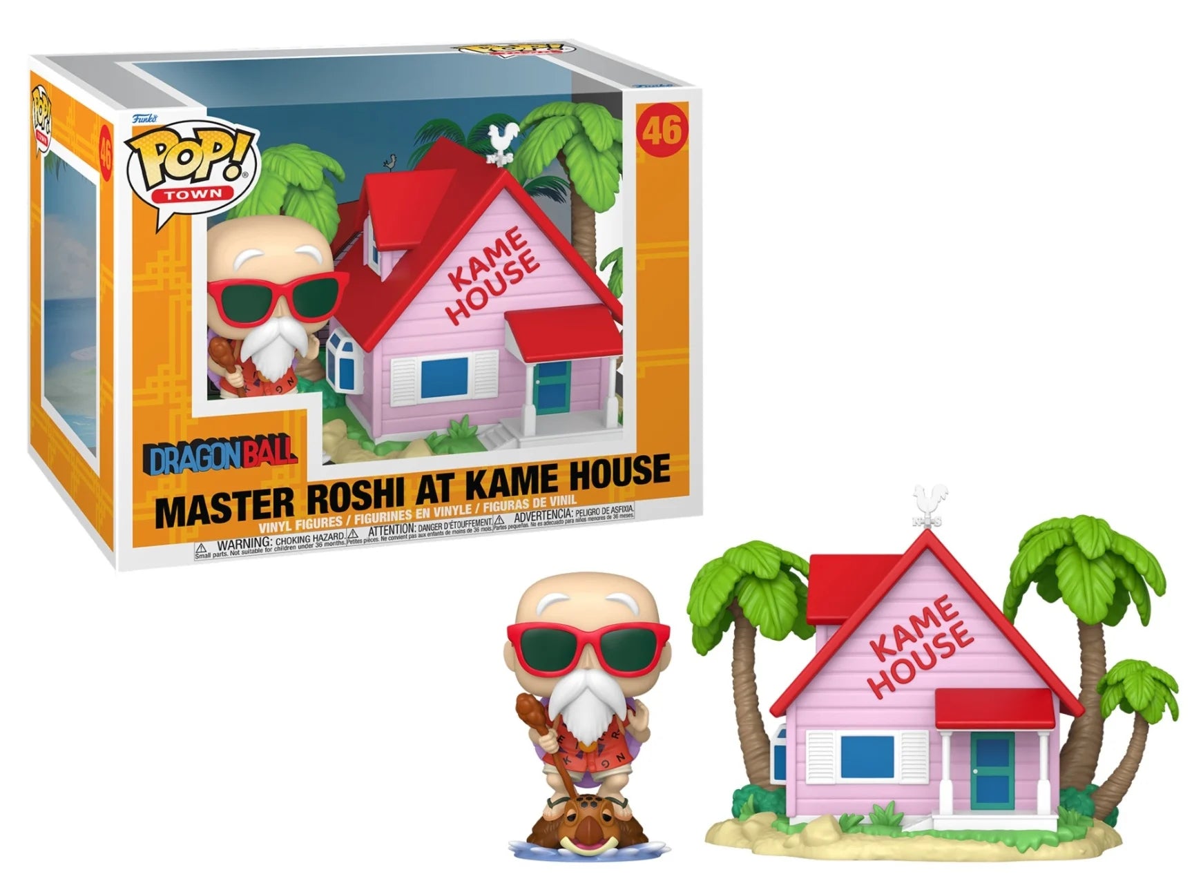 DRAGON BALL - POP TOWN N° 46 - Kame House With Master Roshi