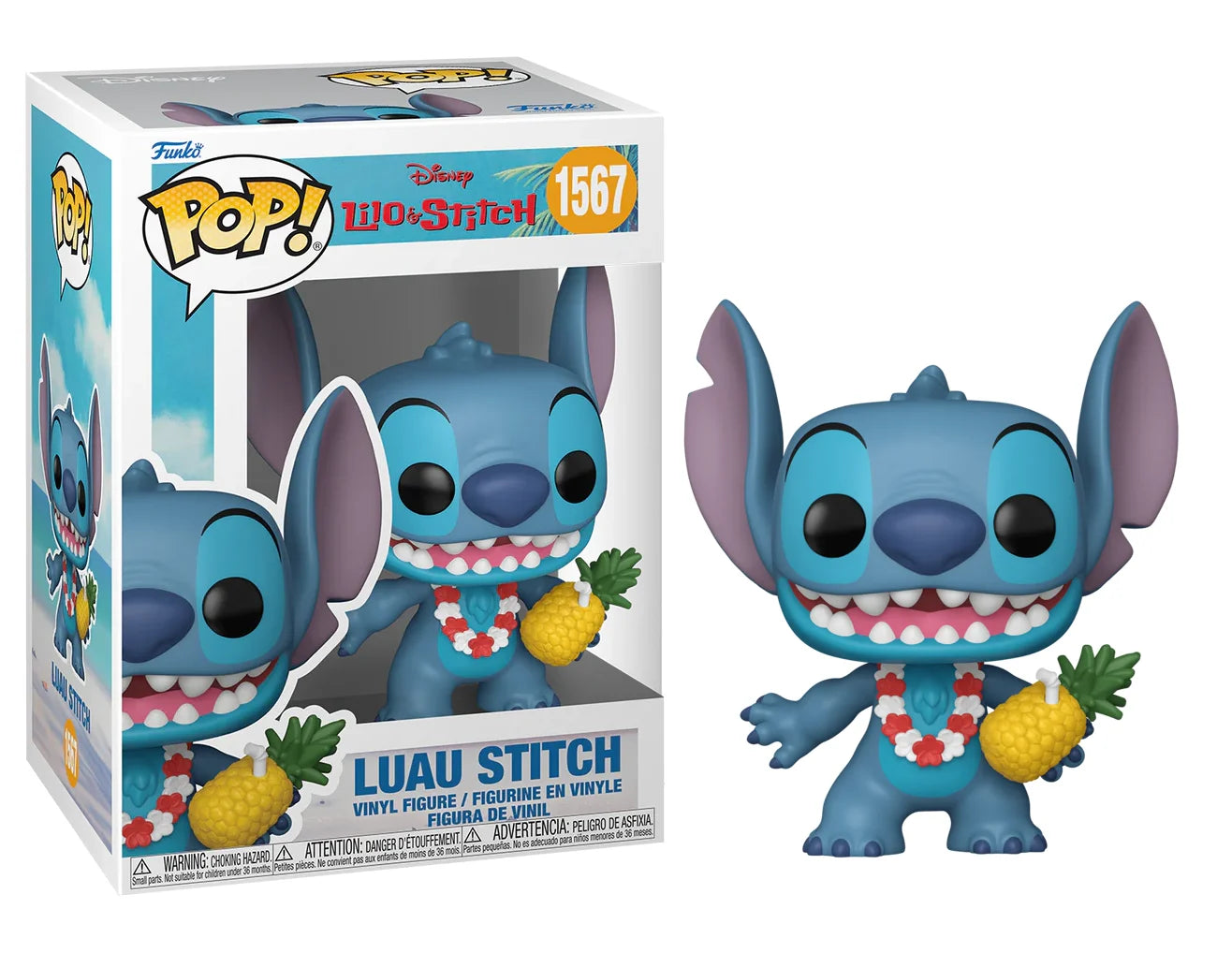 DISNEY - Lilo & Stitch - POP N° 1567 - Luau Stitch