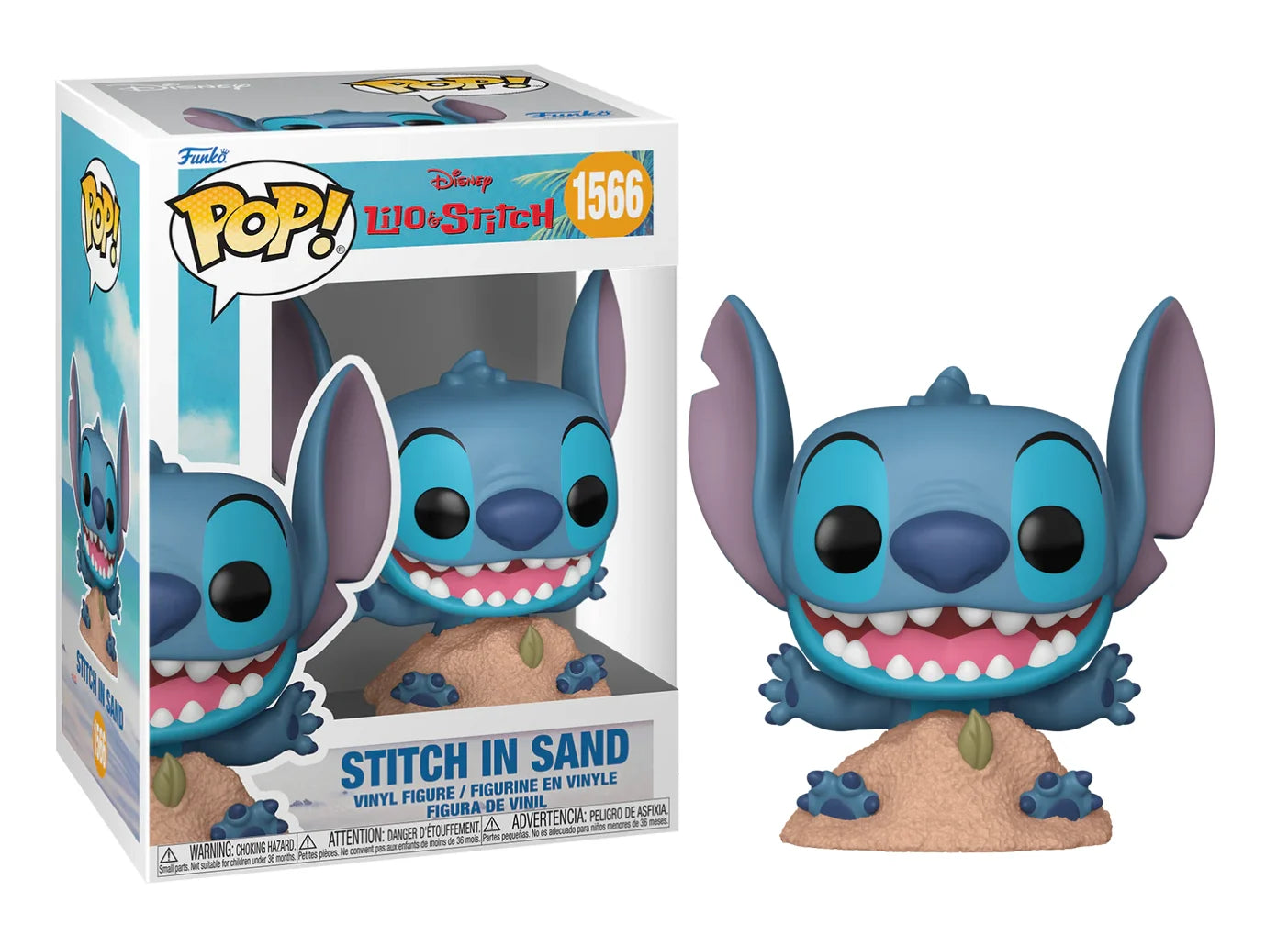 DISNEY - Lilo & Stitch - POP N° 1566 - Stitch in Sand