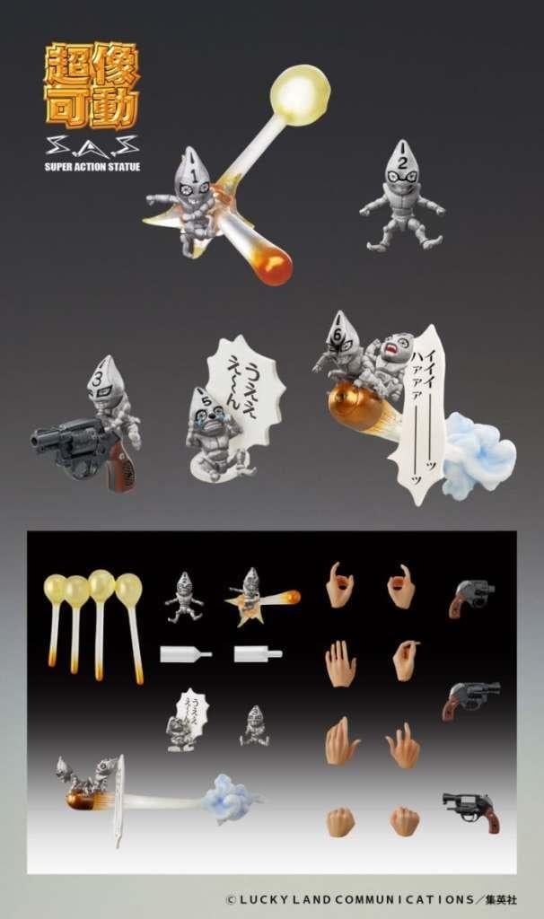 JOJO PART 5 - Mista & Sex Pistol - Figurine Chozokado 15cm