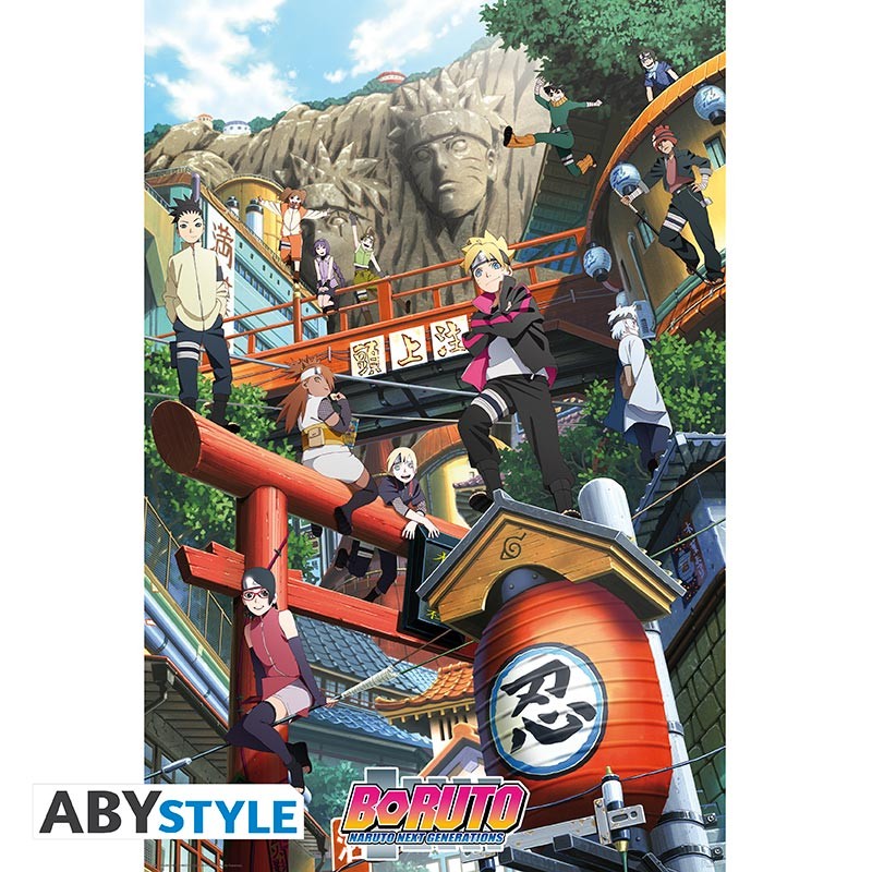 BORUTO - Konoha - Poster 91x61cm