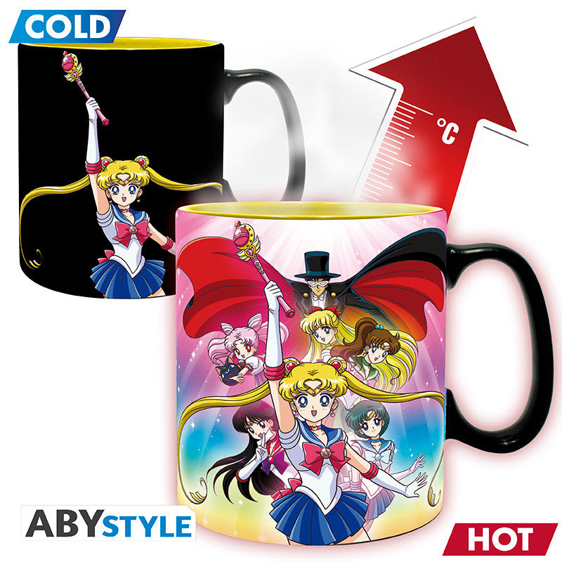SAILOR MOON - Group - Mug Heat Change 460ml