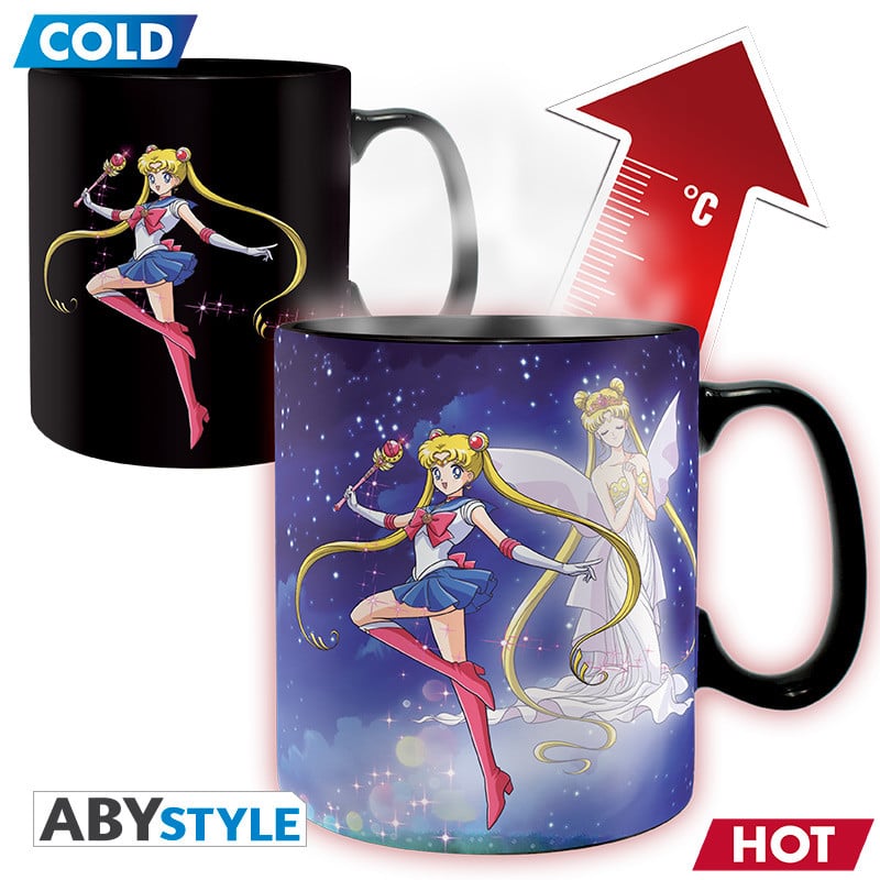 SAILOR MOON - Sailor & Chibi - Mug Heat Change 460ml