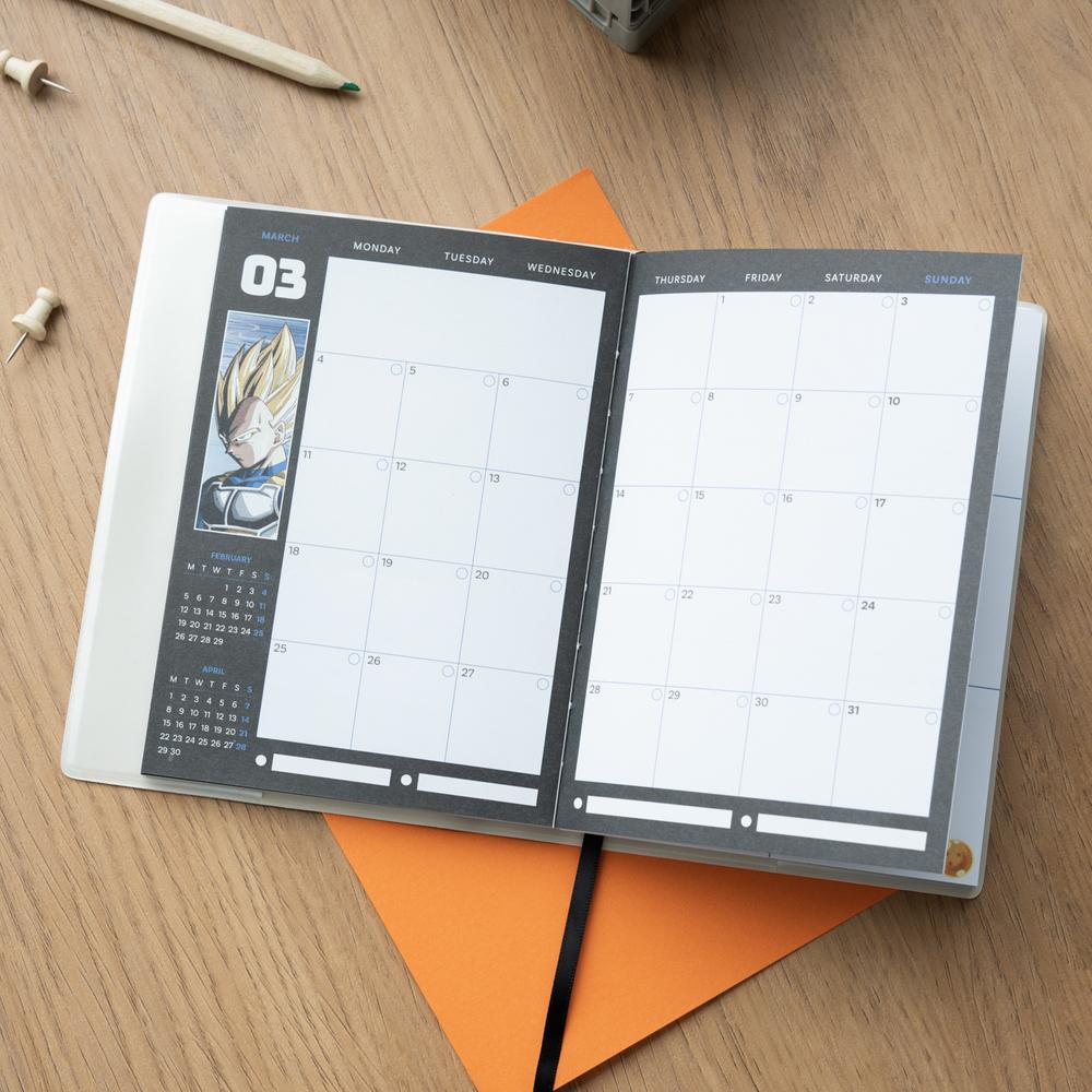 DRAGON BALL Z - Pocket Agenda 2023/2024 - 17 Months - UK