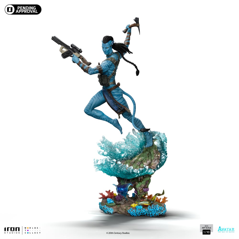 AVATAR 2 - Jake Sully - Statue BDS Art Scale 1/10 47.9cm