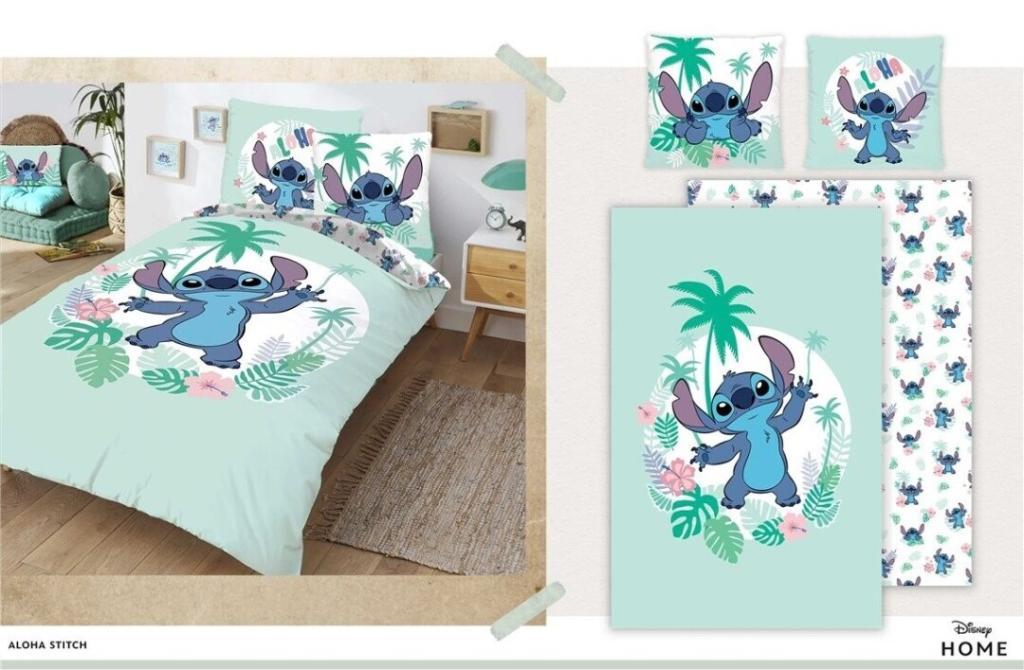 DISNEY - Parure de lit 140x200cm - Aloha Stitch