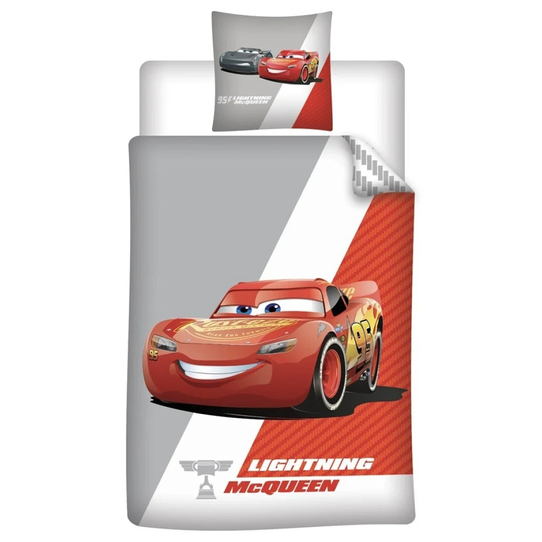 CARS - Lightning McQueen - Duvet Cover 140x200cm + 65x65cm