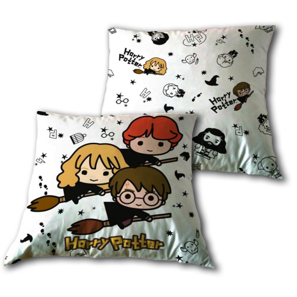 HARRY POTTER - Tri Chibi - Cushion ( 35 x 35 )
