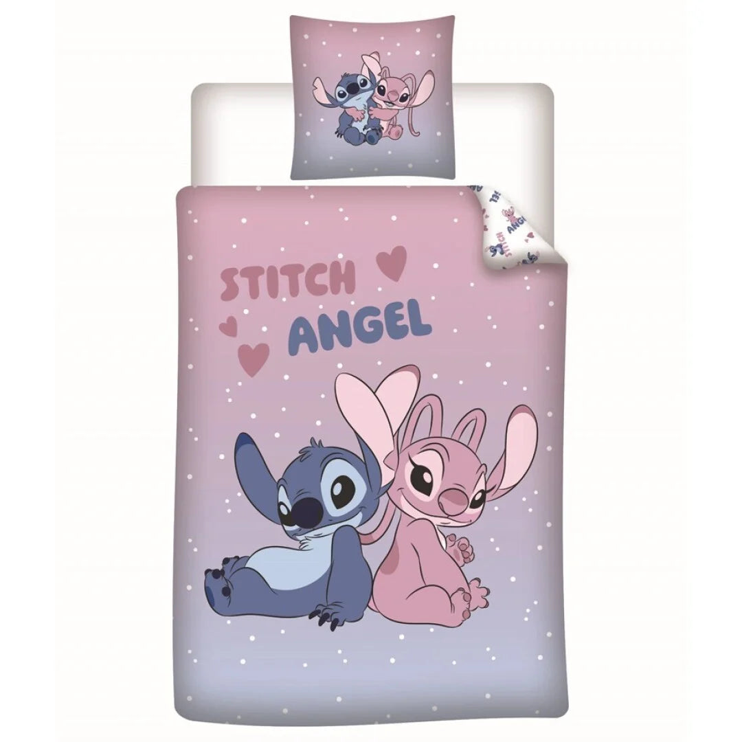 LILO & STITCH - Angel Stitch - Duvet Cover 140x200cm + 65x65cm