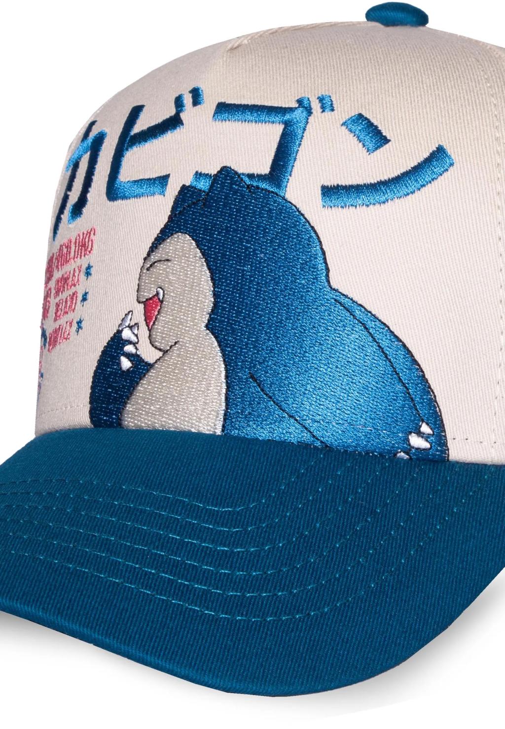 POKEMON - Ronflex #143 - Casquette Ajustable
