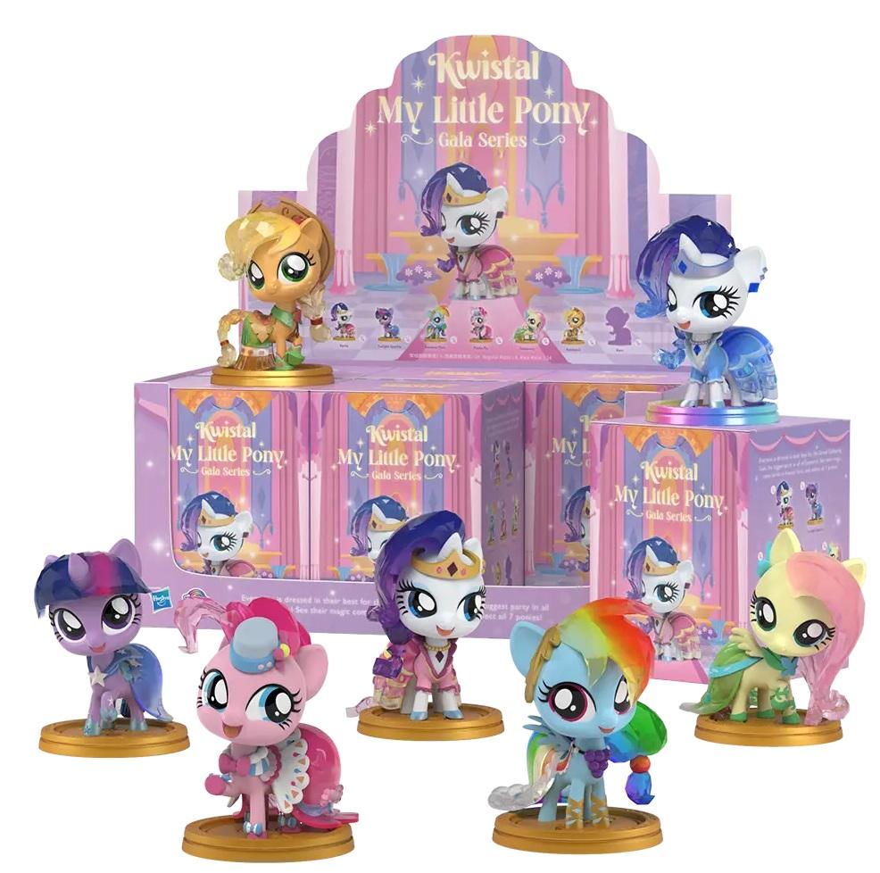 KWISTAL : MY LITTLE PONY - Gala Series - Display 6 Fig.