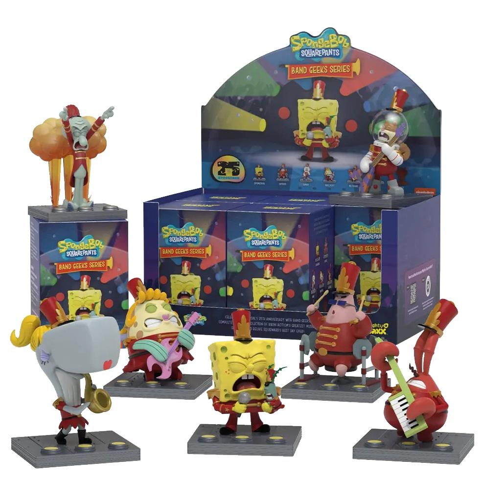 SPONGEBOB SQUAREPANTS - Band Geek Series - Display 6 Figures