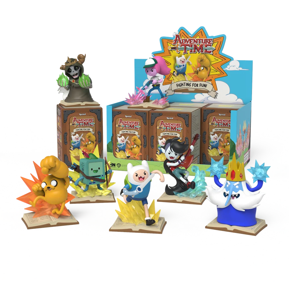ADVENTURE TIME - Kwistal Fighting for Fun Series - Display 6 Fig.