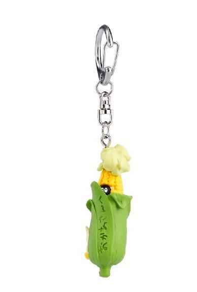 MY NEIGHBOR TOTORO - Soot sprite in corn with Totoro - 3D Keychain