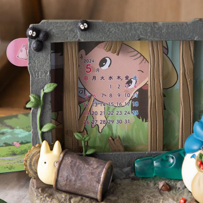 MON VOISIN TOTORO - Totoro & Maison Kusakabe - Diorama Cadre