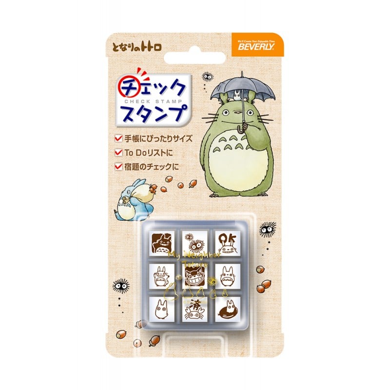 MY NEIGHBOR TOTORO - Characters - Wooden stamps set