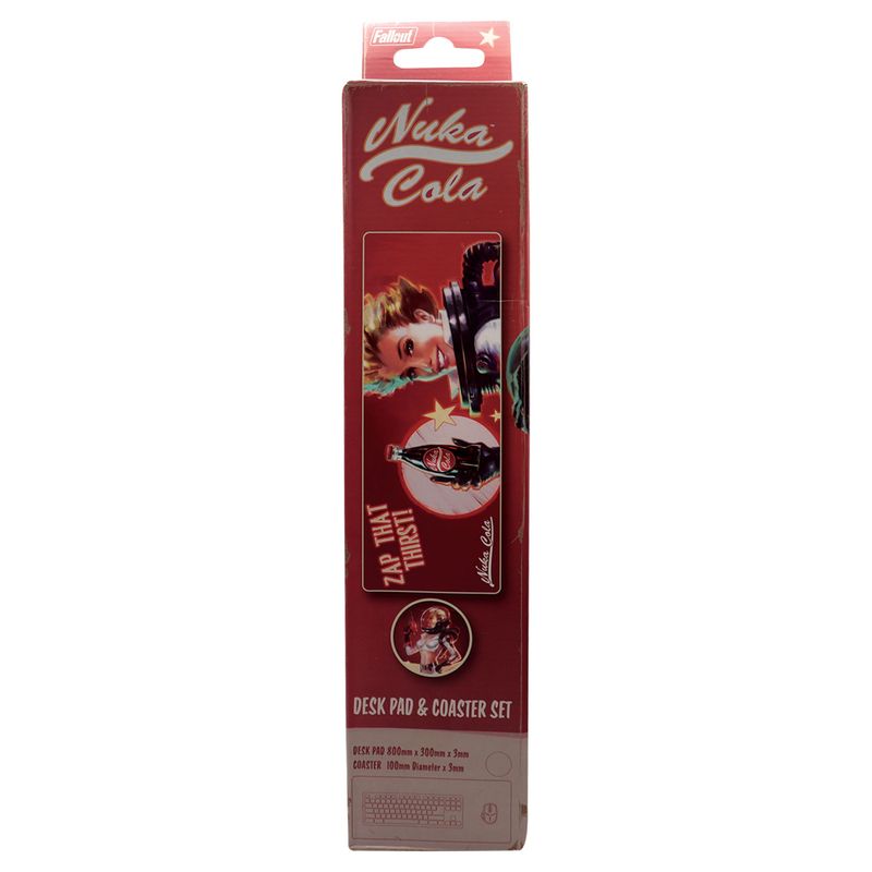 FALLOUT - Nuka-Cola - XL Desktop Mat + 1 Coaster