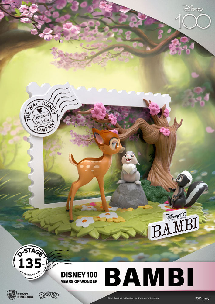 DISNEY 100TH ANNIVERSARY - Bambi - Diorama D-Stage 12cm