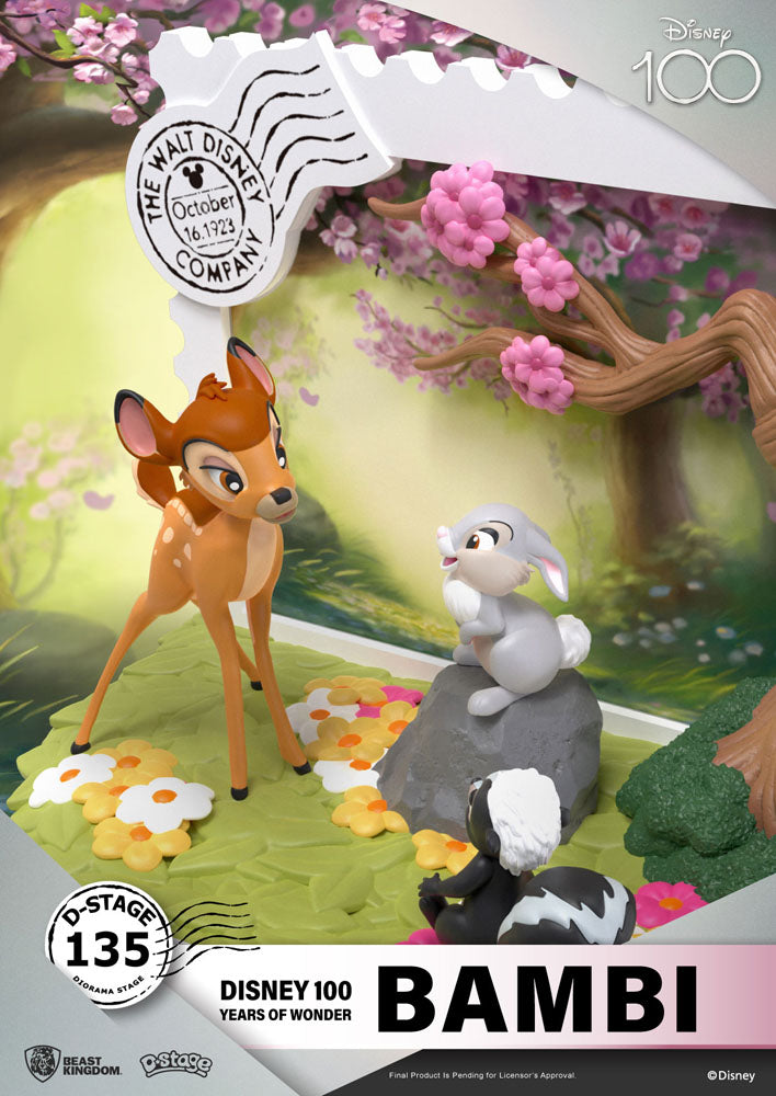 DISNEY 100TH ANNIVERSARY - Bambi - Diorama D-Stage 12cm