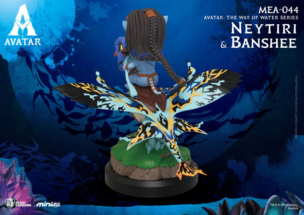 AVATAR THE WAY OF WATER - Neytiri - Figure Mini Egg Attack 8cm