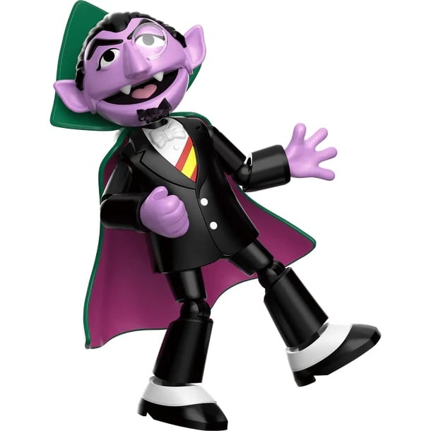 SESAME STREET- Count Von Count - Model Kit Classic Class Blokees