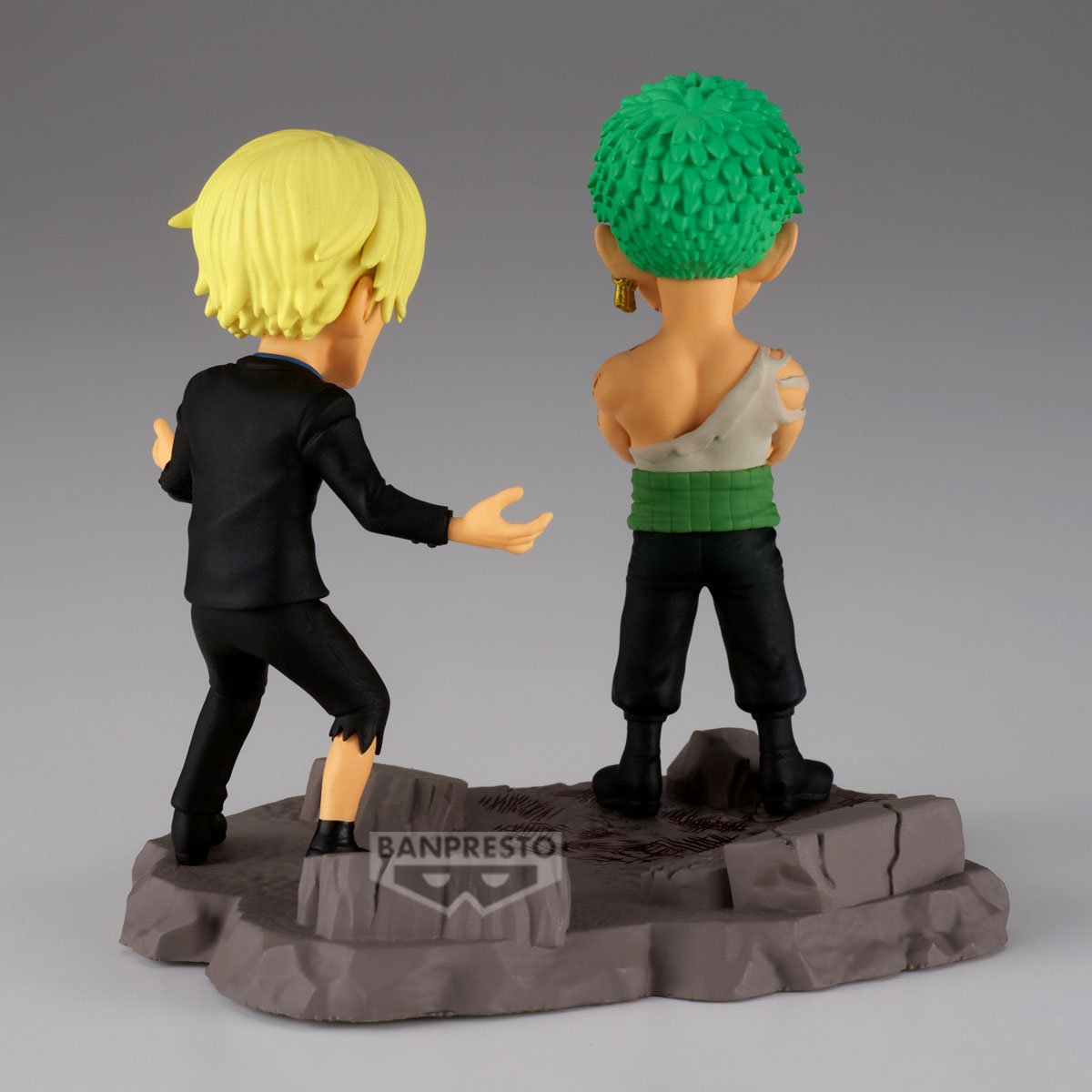 ONE PIECE - Roronoa Zoro & Sanji - Figure WCF Log Stories 8cm