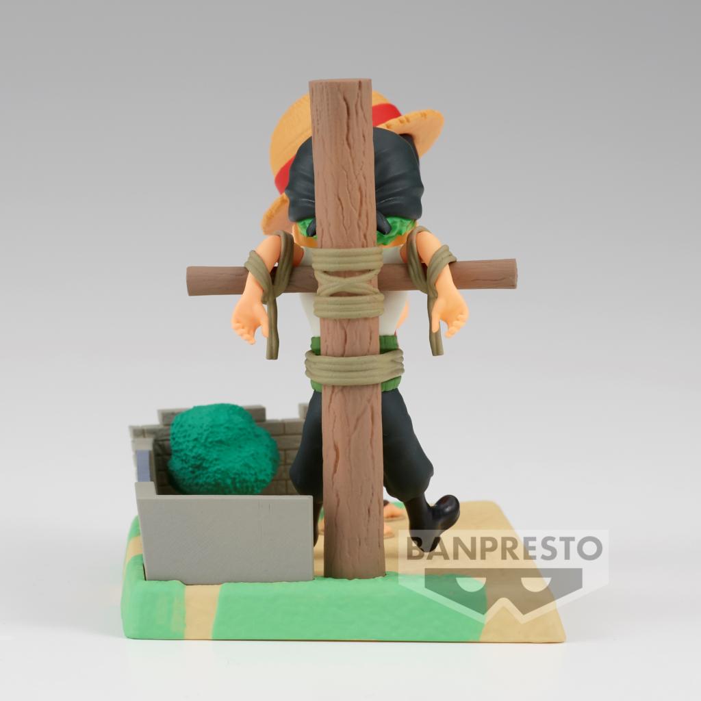 ONE PIECE - Luffy & Zoro - Figure WCF-Log Stories 7cm
