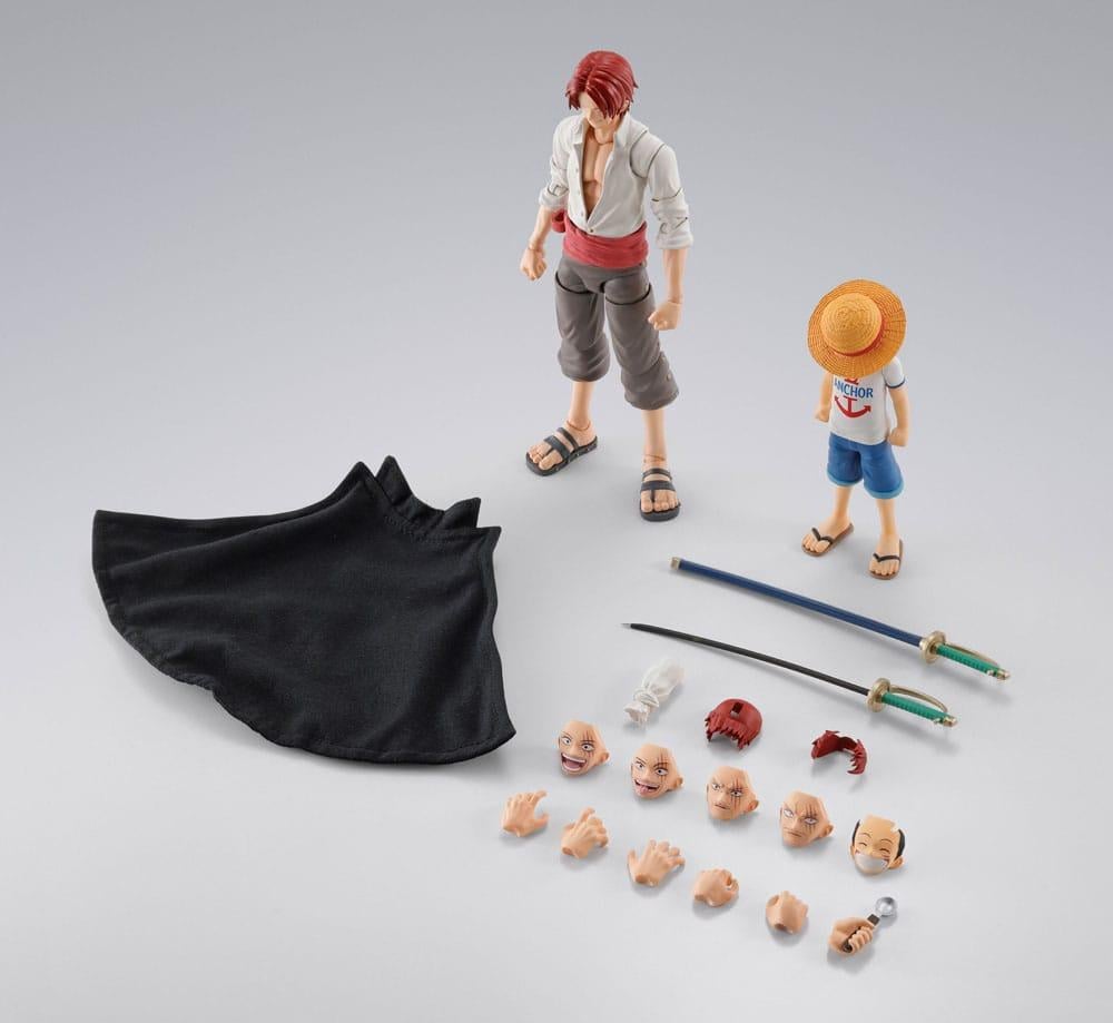 ONE PIECE - Shanks & Luffy (Child) - 2 Figure Pack S.H. Figuarts 8cm