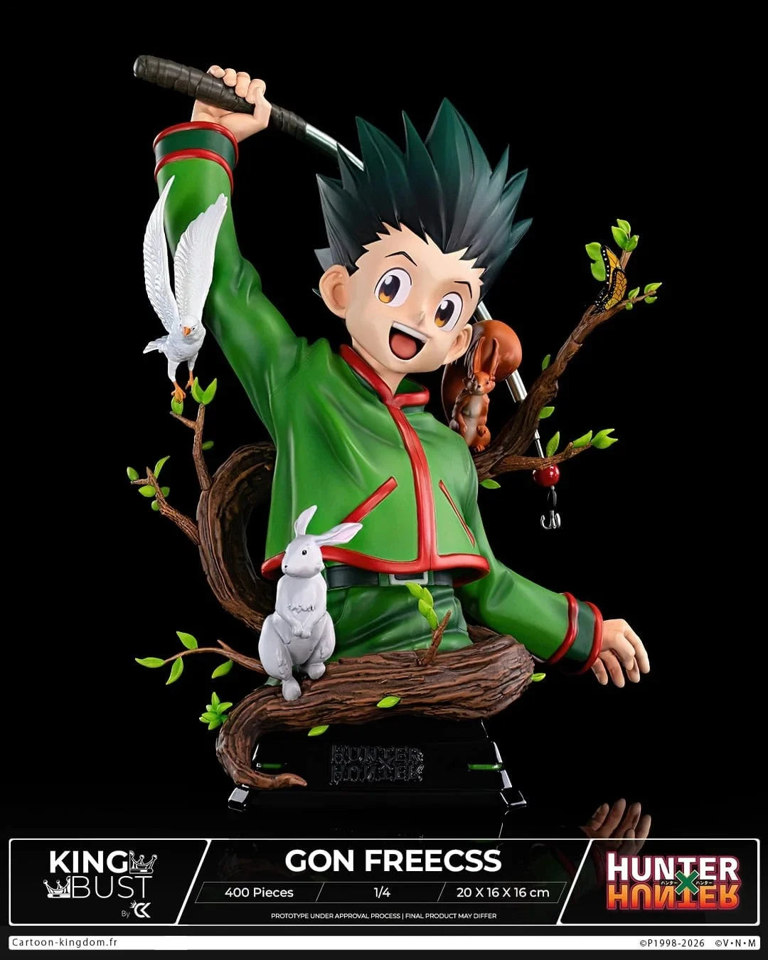HUNTER X HUNTER - Gon Freecss - King Bust 1/4 20cm