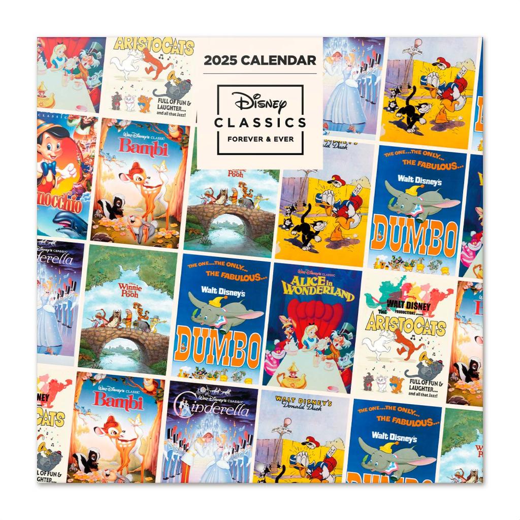 DISNEY - Classics - Wall Calendar 2025