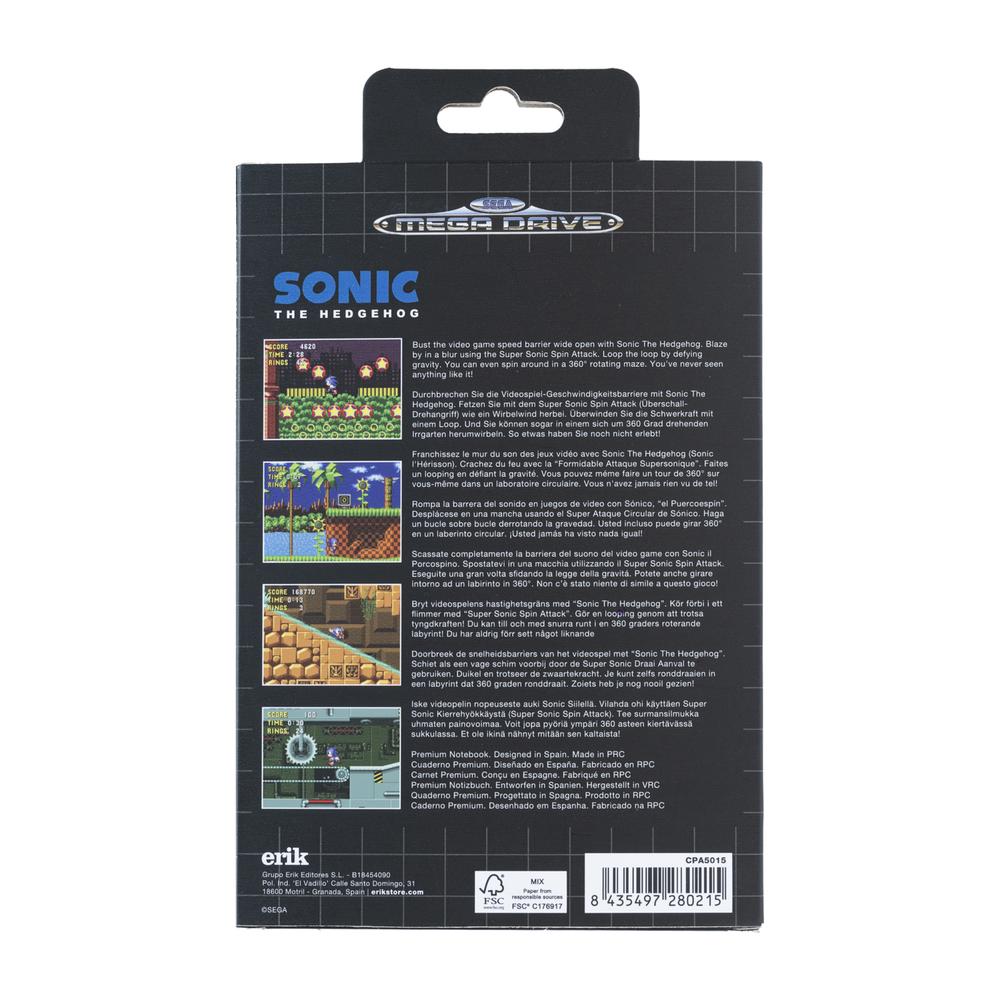 SONIC - Video Game - Premium Notebook - A5