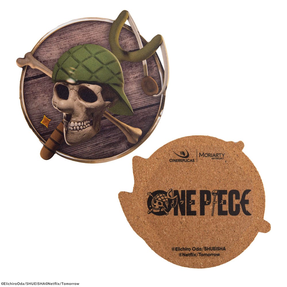 ONE PIECE NETFLIX - Characters 2 - 4 Coasters lot