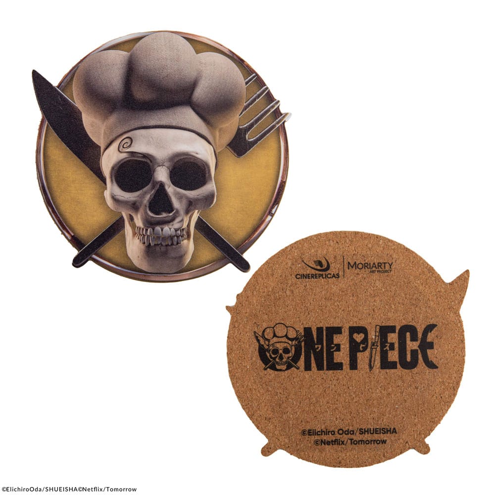 ONE PIECE NETFLIX - Characters 2 - 4 Coasters lot