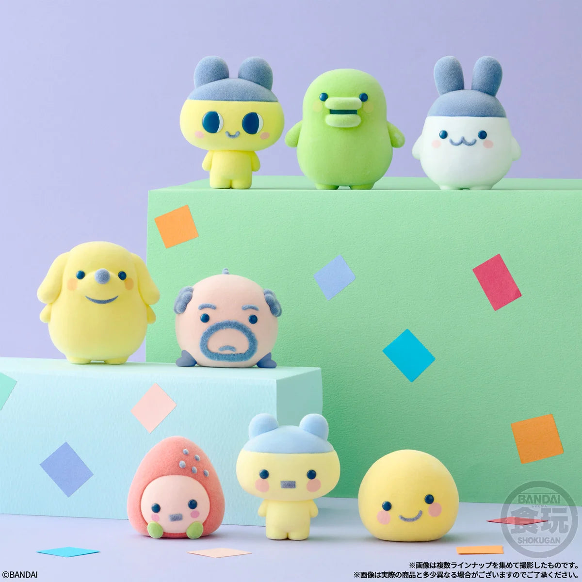 TAMAGOTCHI - Flocked Doll - Assortiment 12 Figure 6.35cm