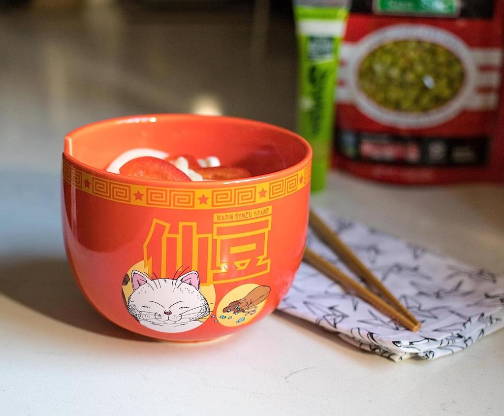 DRAGON BALL - Ramen Bowl with Chopstick 470ml - Red Cat
